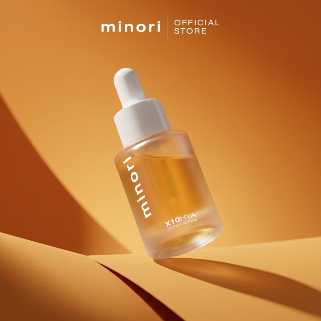 เซรั่ม ลดฝ้า ลดรอยดำ เห็นผลตั้งแต่ขวดแรก Minori x10 Hya Super Serum รูปที่ 4