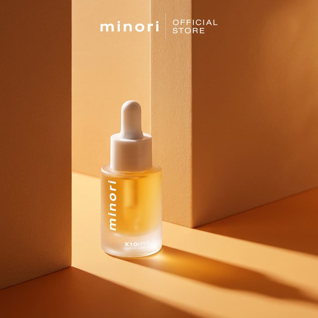 เซรั่ม ลดฝ้า ลดรอยดำ เห็นผลตั้งแต่ขวดแรก Minori x10 Hya Super Serum รูปที่ 8