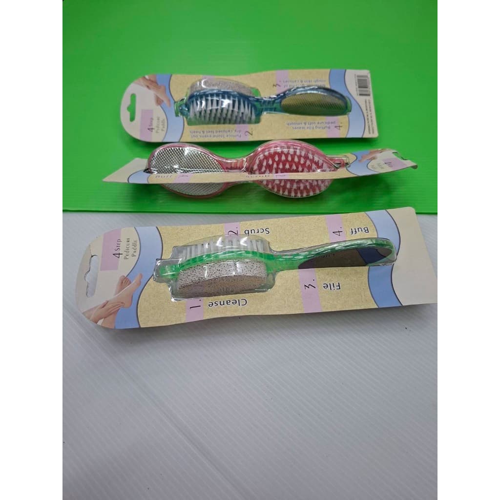No.1629 แปรงขัดส้นเท้า ตะไบส้นเท้า อเนกประสงค์สีในหนึ่ง คละสี ได้ 12 ชิ้น รูปที่ 5