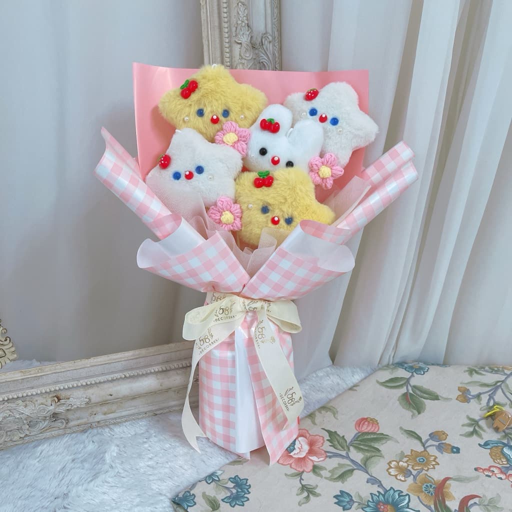 ช่อตุ๊กตา มีหลายแบบ ราคา ต่อ 1 ช่อ ช่อปัจฉิม รูปที่ 5