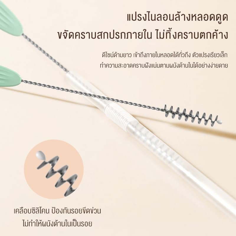 doudou แปรงล้างขวดนมไฟฟ้า ฆ่าเชื้อ UV+สร้างฟองไฟฟ้าด้วยกดปุ่มเดียว มีแปรงหลอดและแปรงจุกนม ที่วางแห้งและเก็บ รูปที่ 4