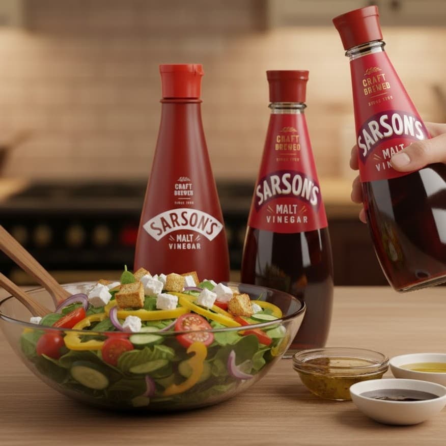 Sarson's Original Malt Vinegar l เซอร์สันส์ น้ำส้มสายชูหมักจากข้าวมอลต์ รูปที่ 5
