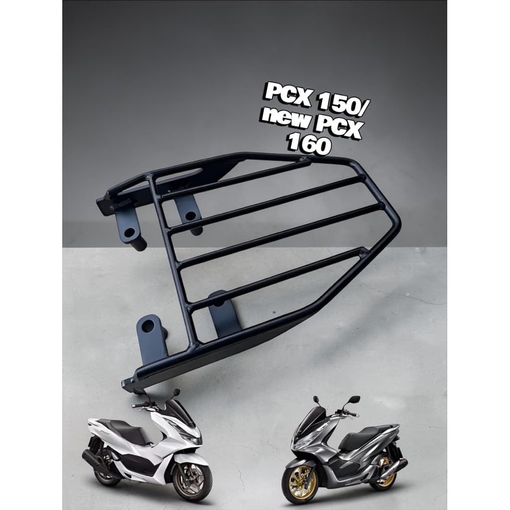 ตะเเกรงท้าย Honda pcx150/160 2017 -2024 ⭐BW⭐ รูปที่ 1