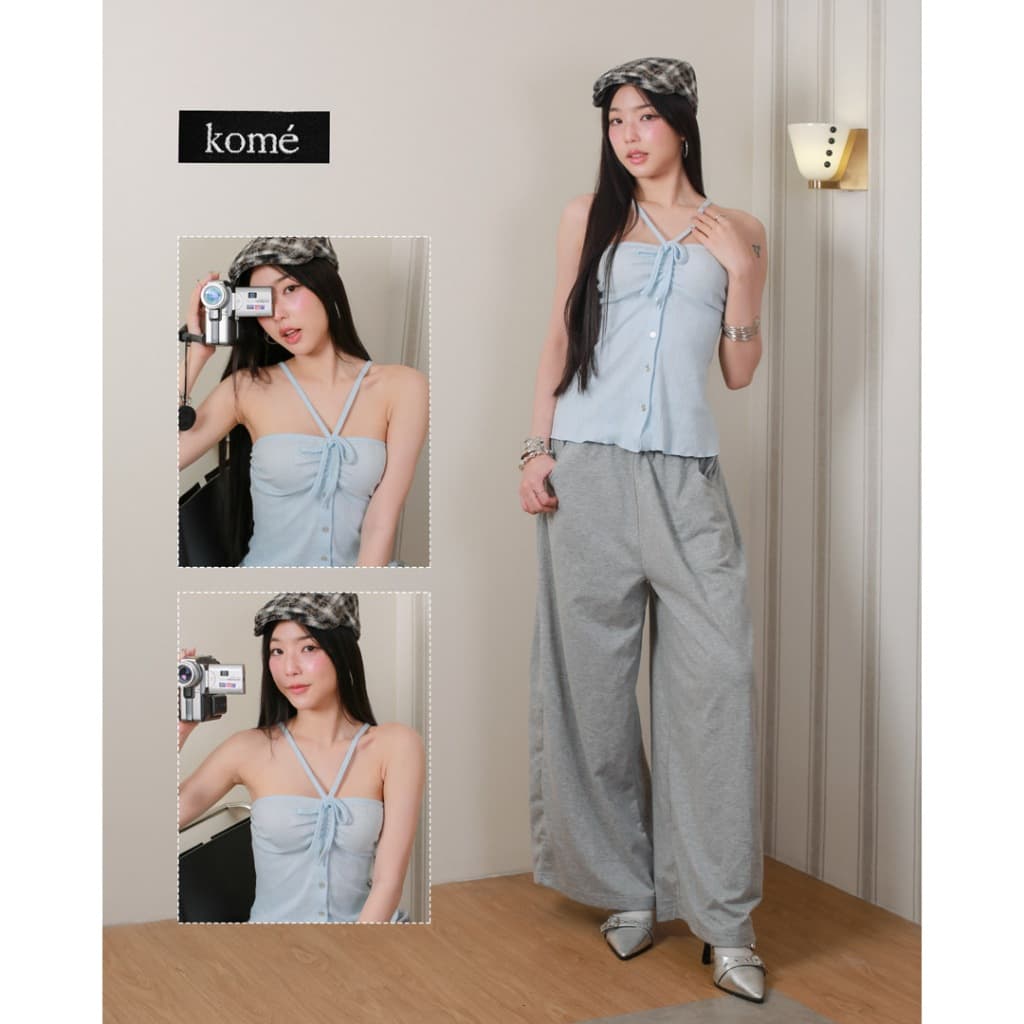 kome.offi เสื้อสายเดี่ยว รุ่น anya top รูปที่ 5