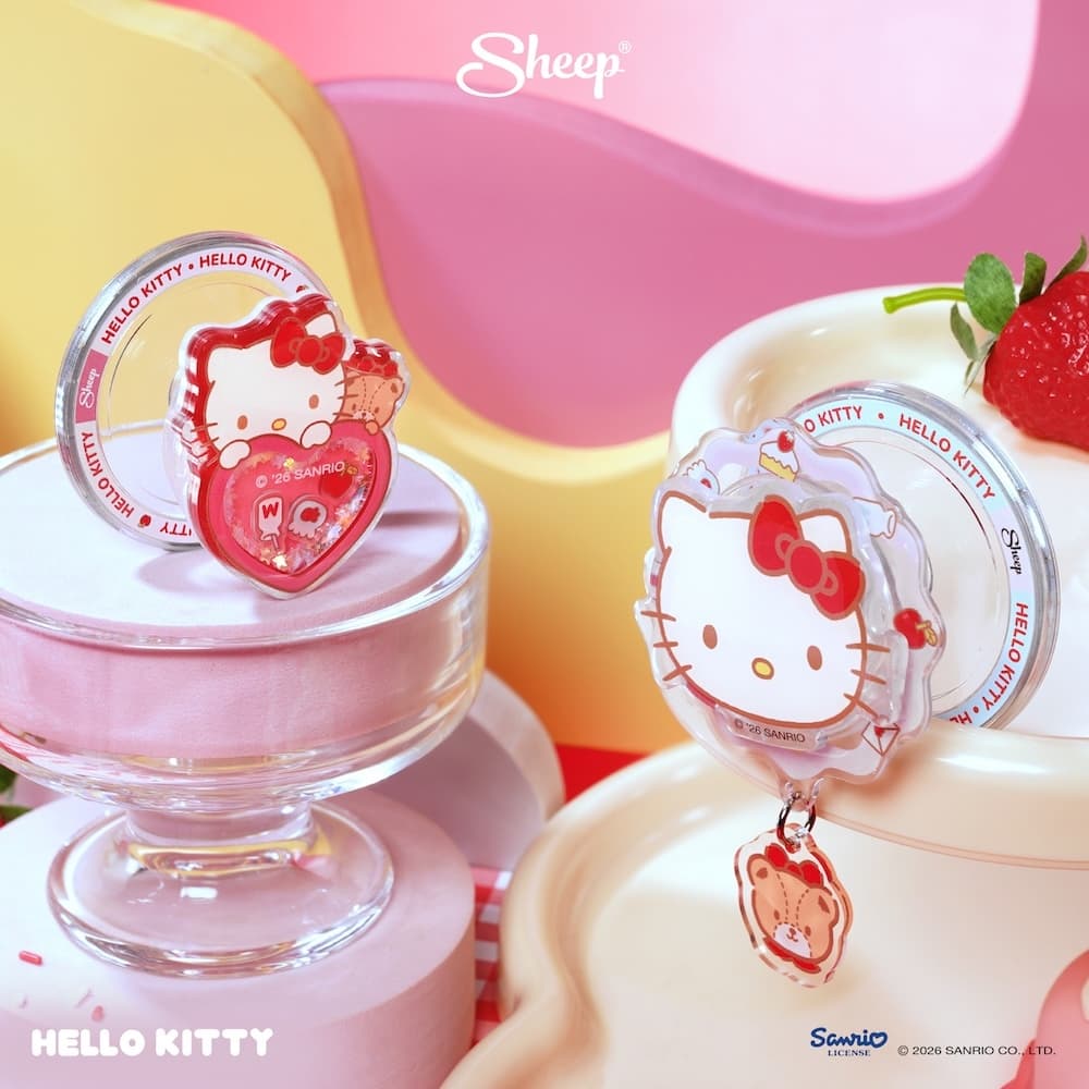 SHEEP Canvas Phone Case - HELLO KITTY Collection เคสคิตตี้ CaseKitty Applesheep รูปที่ 5