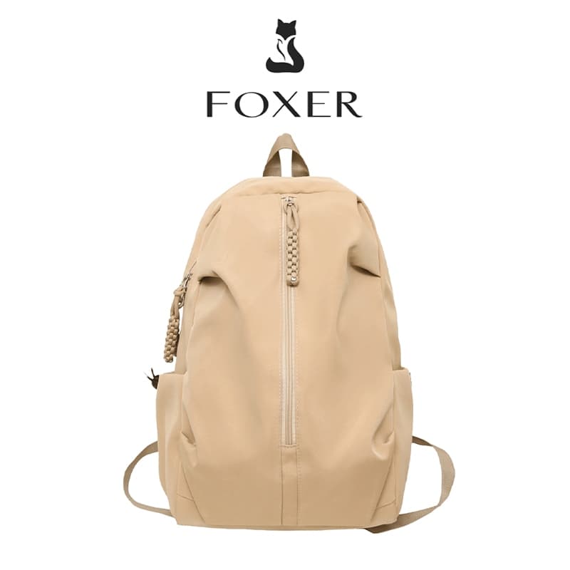 FOXER กระเป๋าเป้สะพายหลังอเนกประสงค์ กระเป๋านักเรียน Unisex คุณสมบัติกันน้ำ กระเป๋าเป้สะพายหลังสำหรับท่องเที่ยว รูปที่ 3