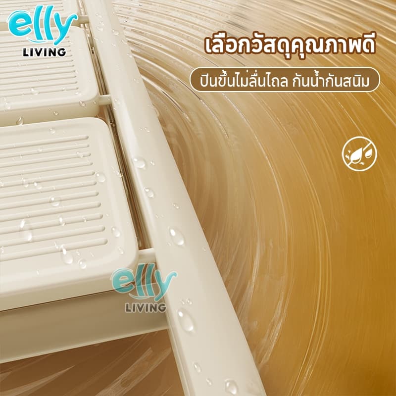 ELLY บันได พับได้ อลูมิเนียม บันไดพับ 2/3/4/5ชั้น รับน้ำหนักได้ 1000KG อุปกรณ์ช่าง บรรไดเอนกประสงค์ ของใช้ในบ้าน รูปที่ 7