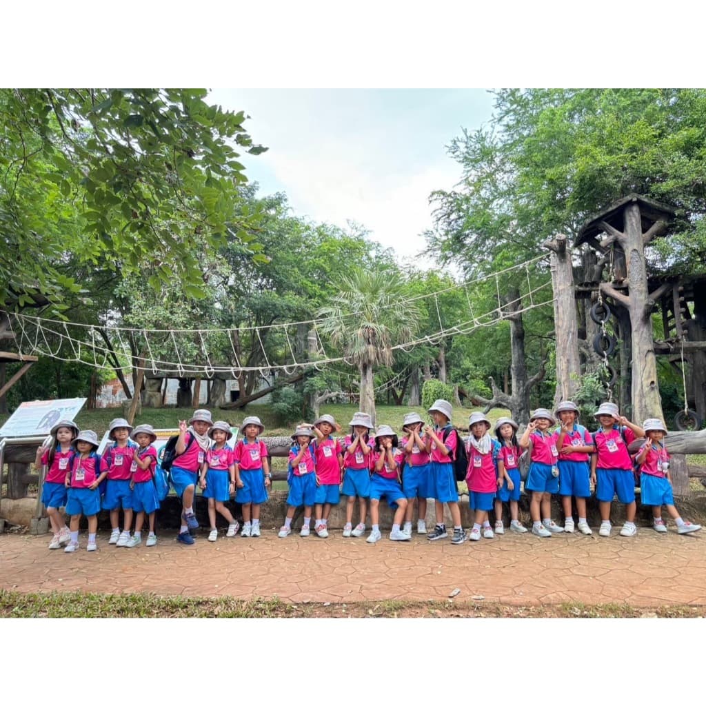 หมวกบัคเก็ตเด็ก ปักชื่อ! ใส่ไปทัศนศึกษา กิจกรรมกีฬาสี หมวกทีมเด็ก ของขวัญเด็ก หมวกเด็กน่ารัก รูปที่ 9
