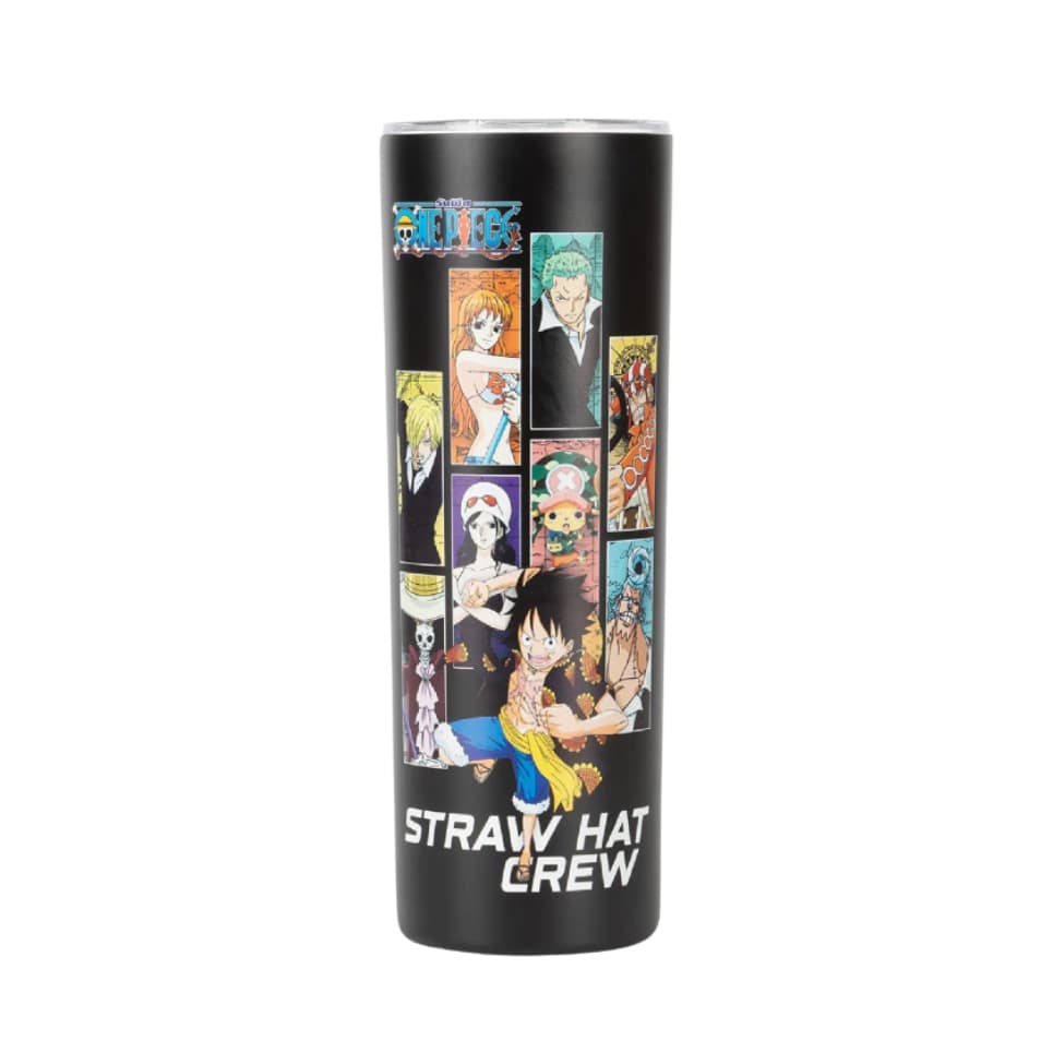 ONE PIECE : Tumbler แก้วน้ำสแตนเลสวันพีซ Stainless steel วันพีซ ลูฟี่ Size 20 oz. ลิขสิทธิ์แท้ 100% รูปที่ 6