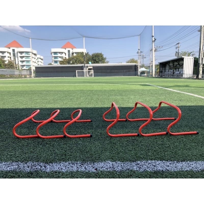 แท่นกระโดด อุปกรณ์ฝึกซ้อม Football Barriers รั้วกระโดด แข็งแรง ทนทาน สูง ฝึกกระโดดและความเร็ว 5ขนาด รูปที่ 6