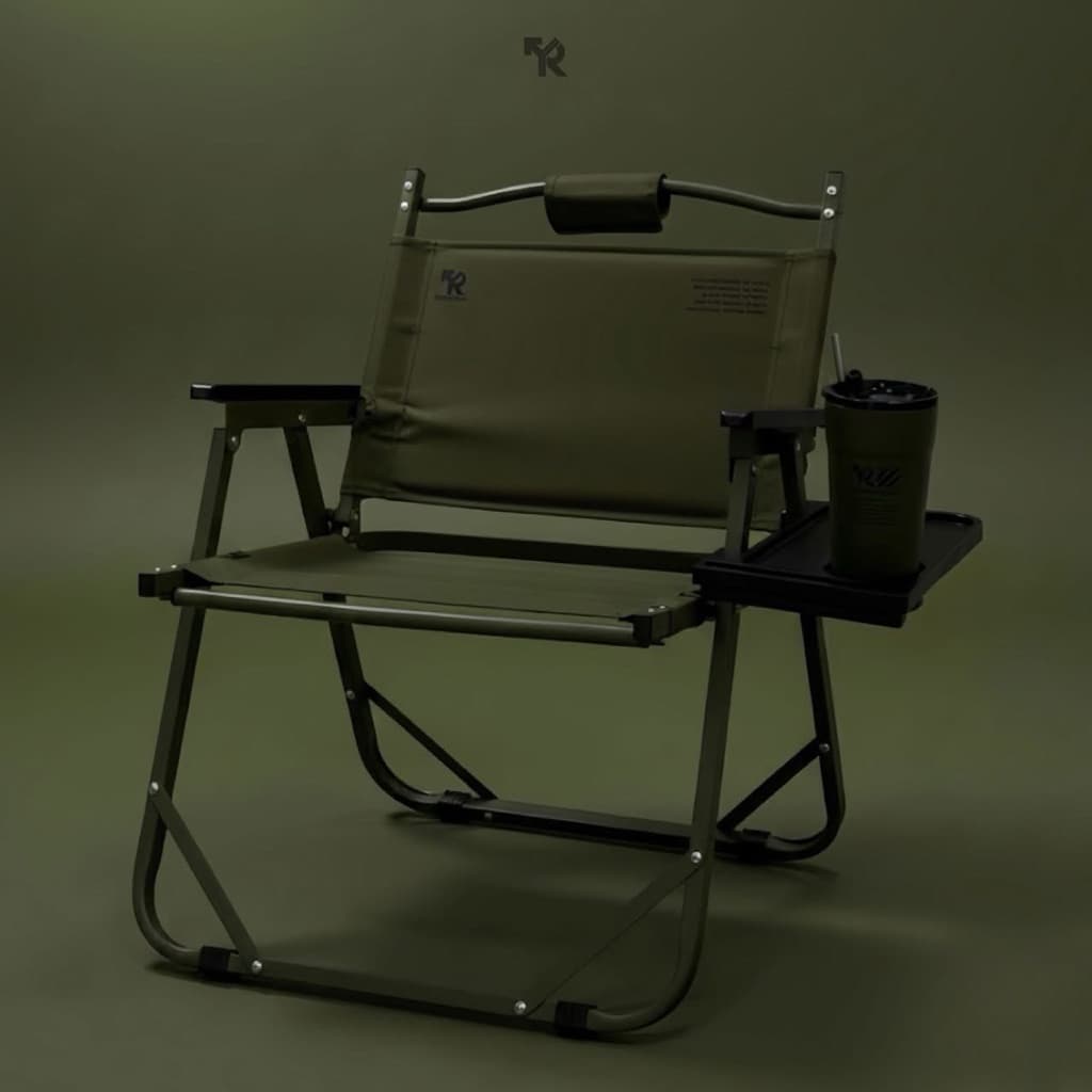 YELLOW ROUTE : เก้าอี้ HAPPY CHAIR สีเหลือง,แดง,ดำ,น้ำตาล,เขียว แถมฟรี ถาดวางแก้ว รูปที่ 9