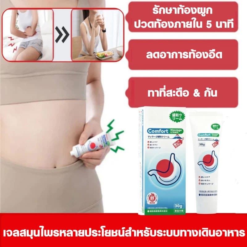 Tummiva×Kreain Nature เจลบำรุงระบบทางเดินอาหาร แก้ปวดท้อง ลดแก๊สในท้อง หยุดอาการเสียพุง รูปที่ 6