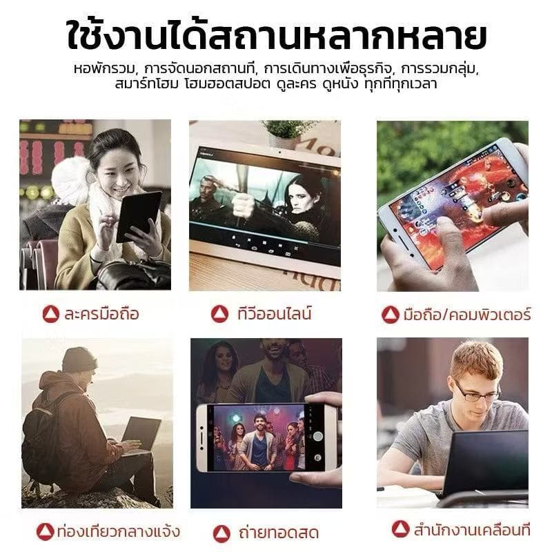 Pocket WIFI 4G/5G ใส่ซิมเน็ตแรง พกพาสะดวก ใช้ได้ทั่วโลก รองรับซิม AIS True และหลายผู้ใช้ รูปที่ 5
