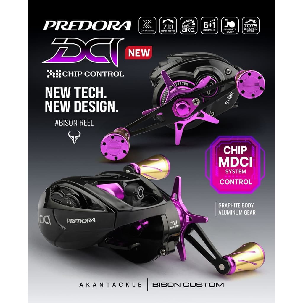 รอกหยดน้ำ BISON PREDORA DCI ปี2026 รูปที่ 2
