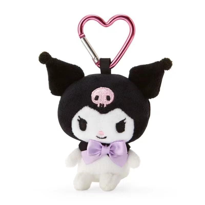 sanrio พวงกุญแจ พวงกุญแจตุ๊กดา พวงกุญแจหัวใจ พวงกุญแจห้อยกระเป๋า จี้ตุ๊กตาปุ่มรักมินิ รูปที่ 3