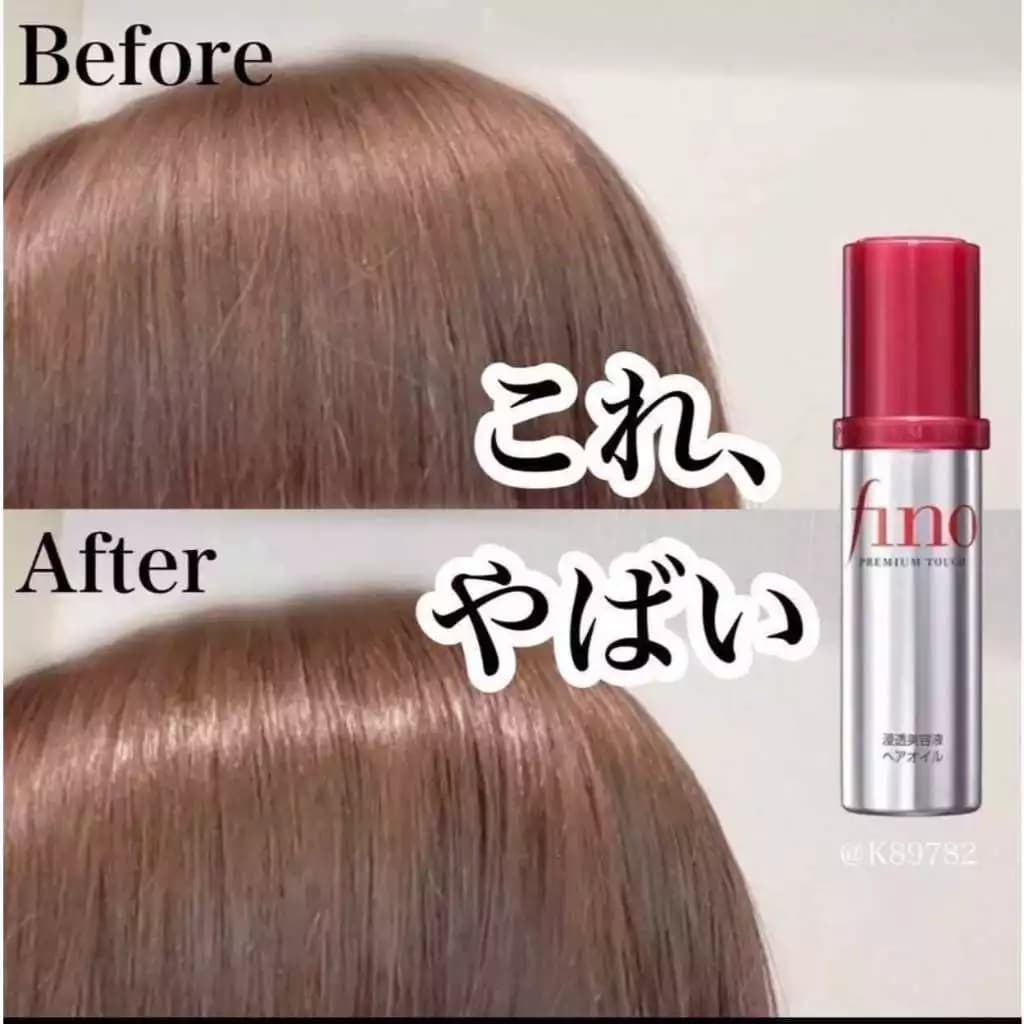ข‍อง‍แท้ 10‍0%Shiseido Fino Premium Touch Hair Mask ครีมนวดผม ผลิตภัณ ดูแลผม แก้ผมแตกปลาย แห้ง แตกปลาย ทรีทเมนต์ รูปที่ 9