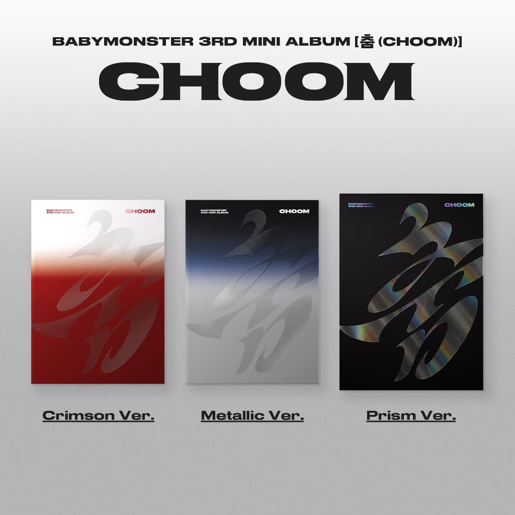 BABYMONSTER 3rd MINI ALBUM ] Crimson / Metallic / Prism / Jewel Ver. รูปที่ 2