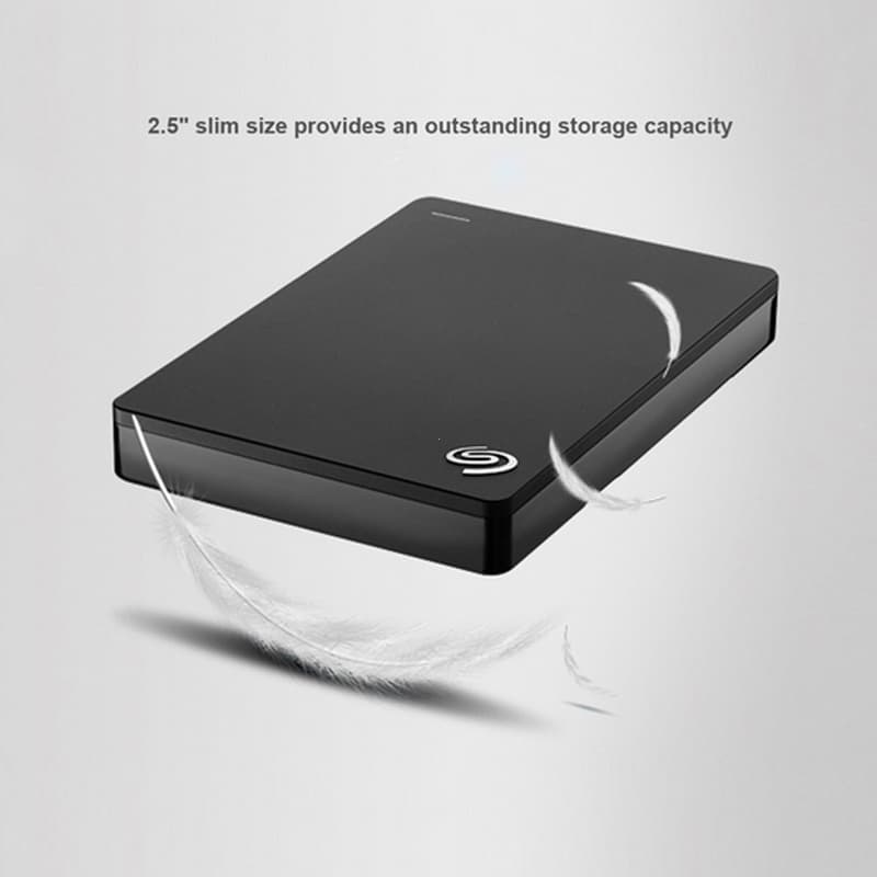 ฮาร์ดไดรฟ์ภายนอก Seagate 1 TB 2 TB หนึ่งสัมผัสสำหรับ และ Windows ด้วยรหัสผ่าน USB 3.0 ด้วยการกู้คืนข้อมูล และด้วย รูปที่ 3