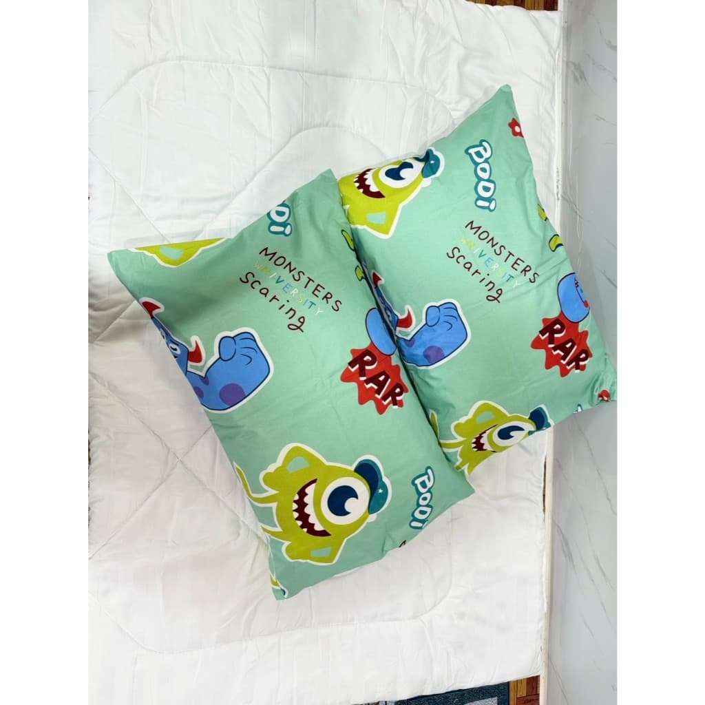 Pillowcase ปลอกหมอนหนุน / ปลอกหมนข้าง ผ้าคอตตอนนุ่มๆ ซักทำความสะอาดได้ สีไม่ตก รูปที่ 3