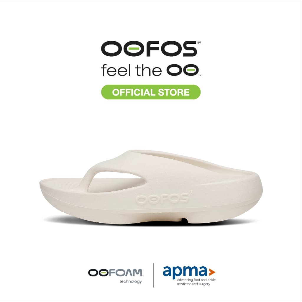 OOFOS OOriginal Plus Chalk รองเท้าเพื่อการฟื้นฟู รูปที่ 6