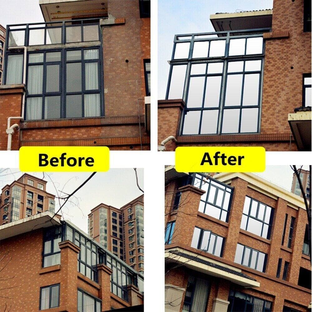 ฟิล์มติดกระจก Window Film กันรังสีUV99% กันความร้อน 100ปีไม่พัง มีหลายสีให้เล ฟิล์มกรองแสง ฟิล์มอาคาร รูปที่ 2