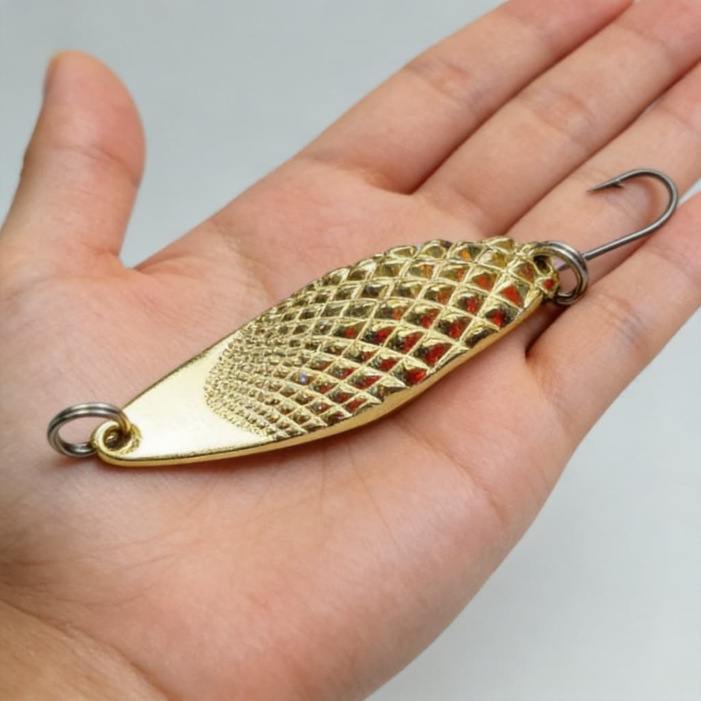 สปูนเนอร์ เหยื่อปลอม Spoon งูเทียม เหยื่อ Snake 3g / 5g ท่างู ผิวน้ำ สายเล็ก ตกปลาช่อน-กระพง รูปที่ 3