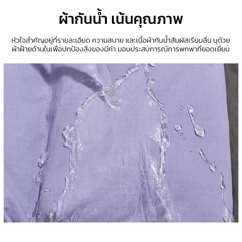 Amiga กระเป๋านักเรียน กระเป๋าเป้สะพายหลัง ความจุขนาดใหญ่เวอร์ชั่นเกาหลีของกระเป๋าเป้สะพายหลัง นักเรียนแฟชั่น รูปที่ 4