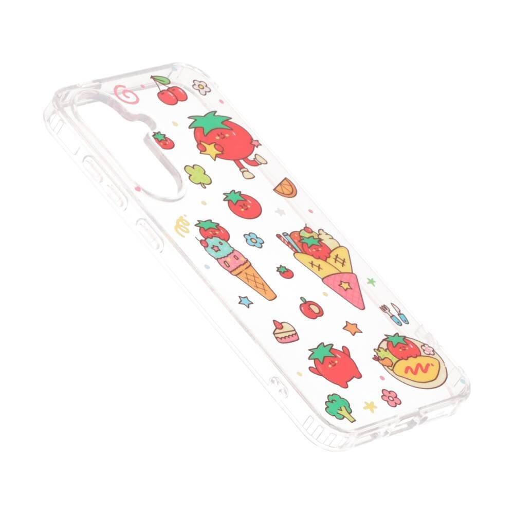 FOX x PLEASENJOY เคส Samsung Galaxy A06/A07/A17/A56/S25 FE/S24 Ultra/S25 Ultra/S26 Ultra ลาย Happy Tomato by Banana IT รูปที่ 5