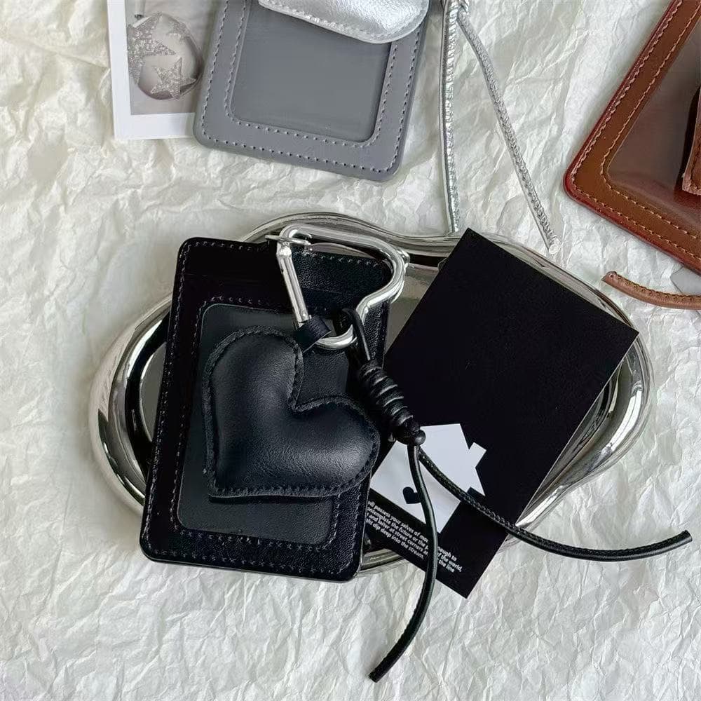 ส่งจากไทยเฟรมการ์ด Card holder ป้ายใส่บัตร กรอบการ์ดห้อยกระเป๋า เคสตกเเต่งกระเป๋าไปคอนพร้อมพวงกุญเเจ รูปที่ 3