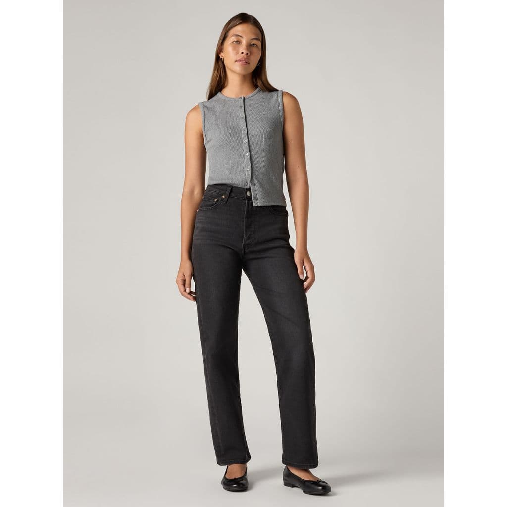 กางเกงยีนส์ผู้หญิง Levi's® Women's Ribcage Straight Ankle Jeans รูปที่ 2