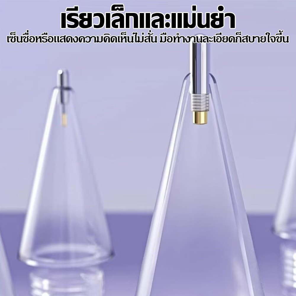 NEODIGI เคล็ดลับทดแทน 6 เท่าสําหรับ Pencil 1/2/3/Pro กล่อง Mini พร้อมปลายปากกานุ่มบาง สำหรับ Pad Pro/Air รูปที่ 3