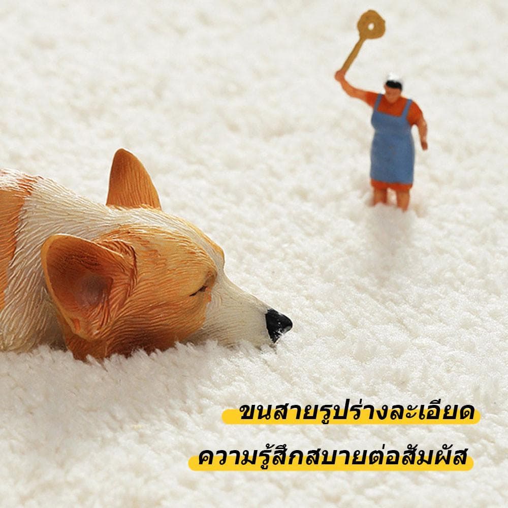 พรมปูพื้นขนปุย เช็ดเท้าดูดน้ำ กันลื่น ขนาด 40x60 ซม. ใช้ได้ทั้งห้องน้ำและห้องครัว สไตล์มินิมอล สวยงาม ใช้งานได้จริง รูปที่ 4