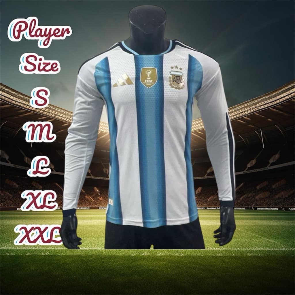 Playerเสื้อกีฬาแขนยาวเกรดเพลเยอร์มีแค่เสื้อไม่มีกางเกง รูปที่ 6