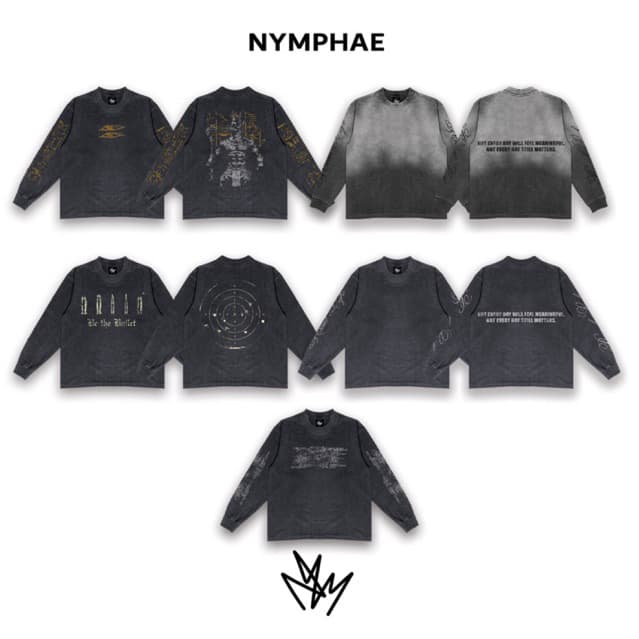 NYMPHAE: Long Sleeve T-shirt เสื้อยืดแขนยาว รูปที่ 1