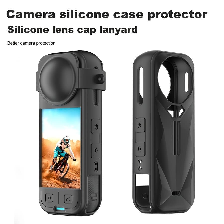 เซ็ตกระเป๋า+ฟิล์มกระจก+ฝาครอบเลนส์ สำหรับ Insta 360 X5 เท่านั้น รูปที่ 7