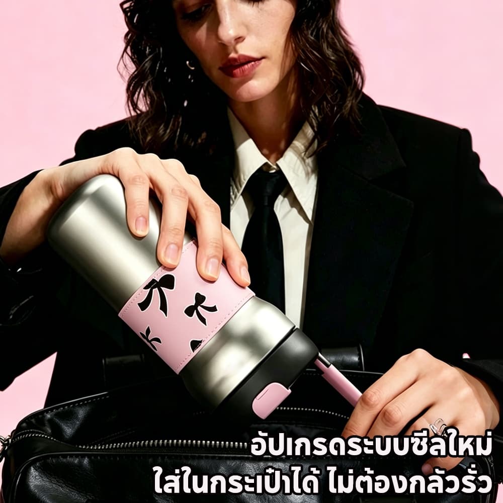 แก้วน้ำเก็บความเย็น 720MLเย็น 24h กระติกน้ําร้อน 316 สแตนเลส กระติกเก็บความเย็น น้ําหลอด รูปที่ 2