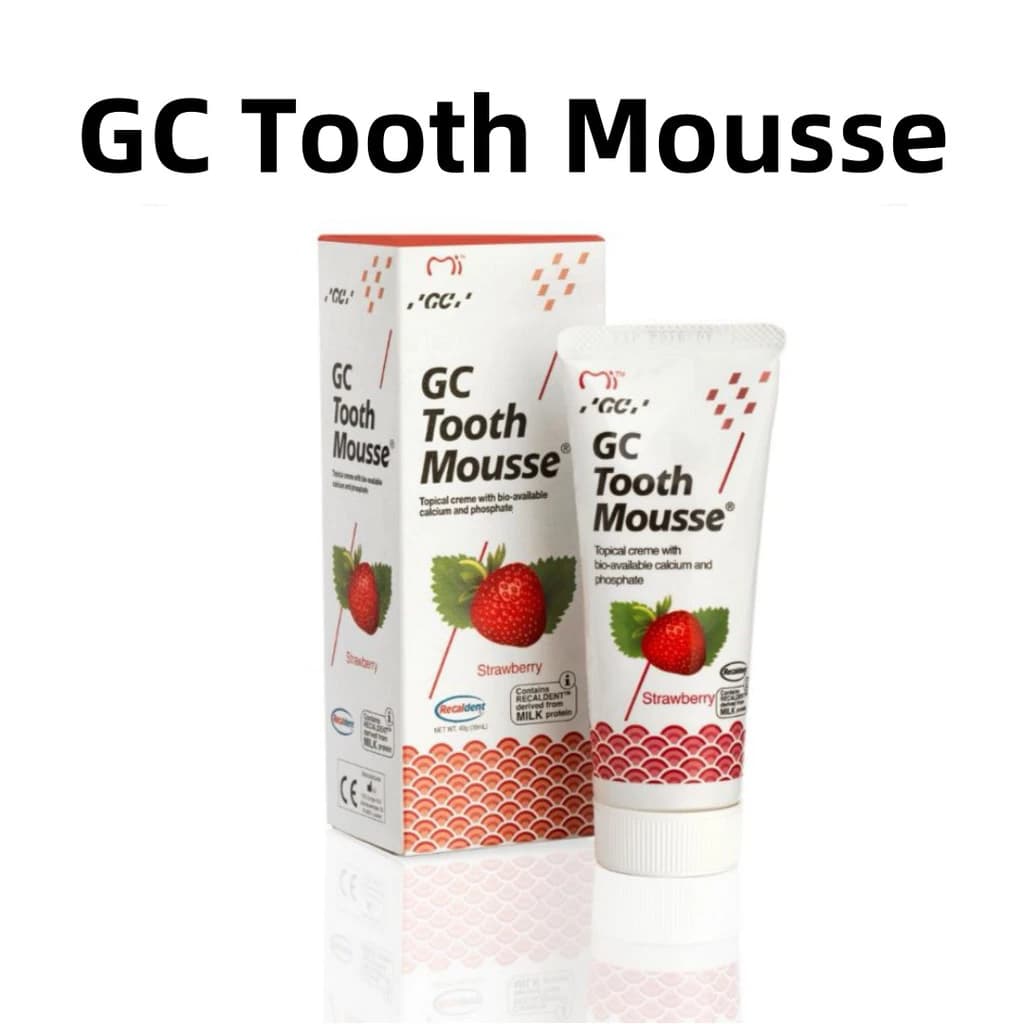 GC Tooth Mousse Plus Strawberry ผสมฟลูออไรด์ รูปที่ 8