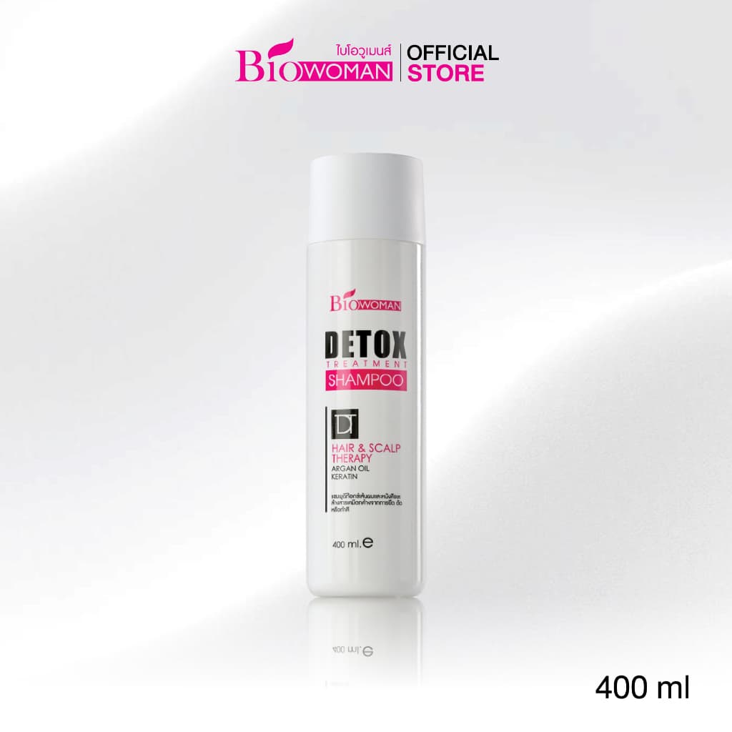 Biowoman ไบโอวูเมนส์ ดีท็อกซ์ แชมพู 400 มล. รูปที่ 1
