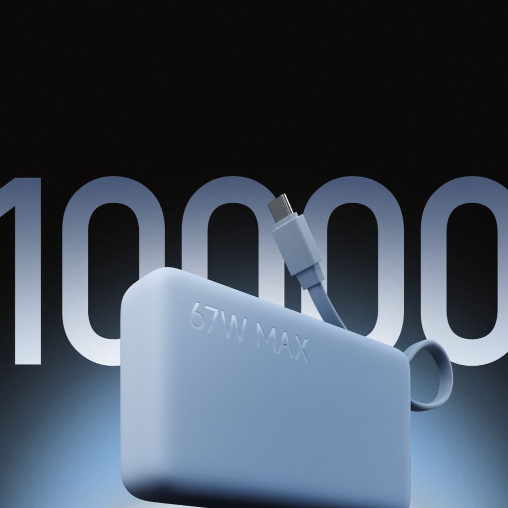 Xiaomi 67W Power Bank 10000 แบตสํารอง | ชาร์จเร็วสองทาง | ชาร์จอุปกรณ์สามเครื่องพร้อมกัน รูปที่ 3