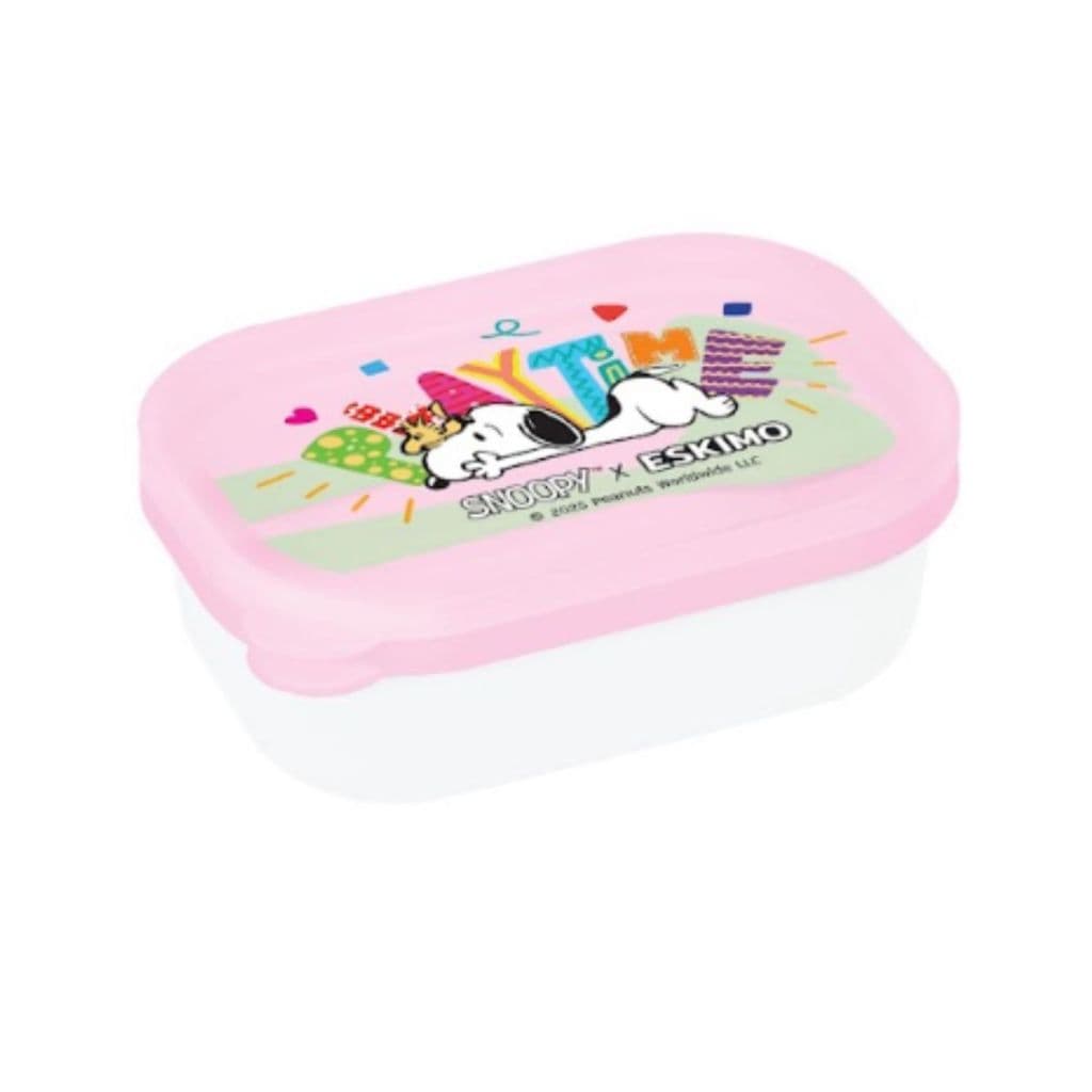 ฟรี ช้อนส้อม Eskimo X Snoopy กล่องข้าวพลาสติก 2 ช่อง น่ารัก ลิขสิทธิ์แท้ Snoopy มีให้เลือก 2 สี FC23P รูปที่ 3