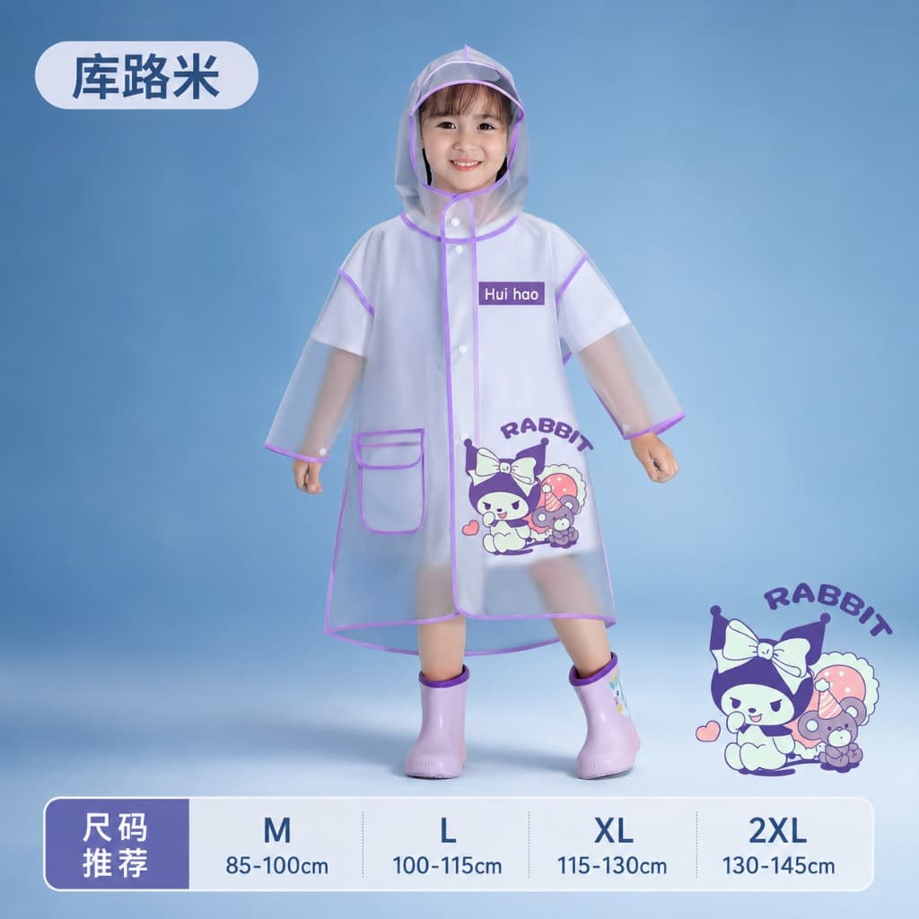เสื้ิอกันฝนเด็ก ชุดกันฝนลายการ์ตูน มีหลายแบบให้เลือก ในไทย รูปที่ 5