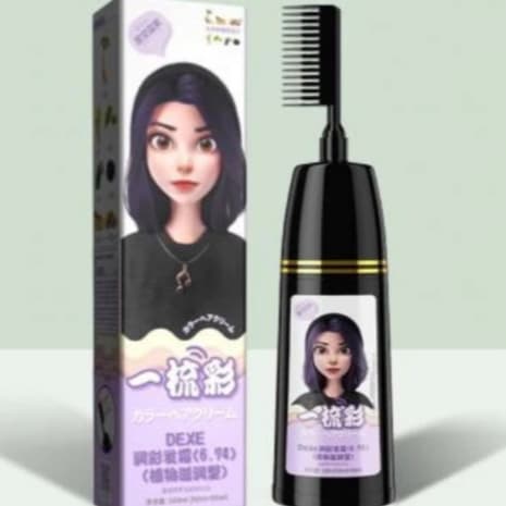 HAIR DYE BRUSH แปรงหวีย้อมผมใช้สระผมเปลี่ยนสีผม ปกปิดเส้นผมขาว รูปที่ 1