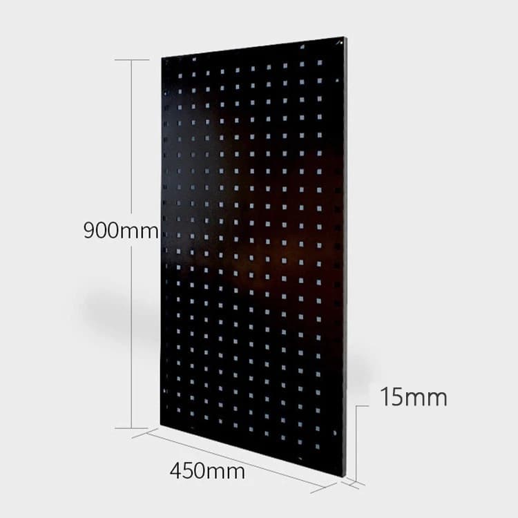 Pegboard 90x45 cm. แผงแขวนเครื่องมือ แขวนเครื่องมือช่าง อุปกรณ์ติดผนังจัดเก็บล้างรถ COD เก็บเงินปลายทาง ในไทย รูปที่ 6