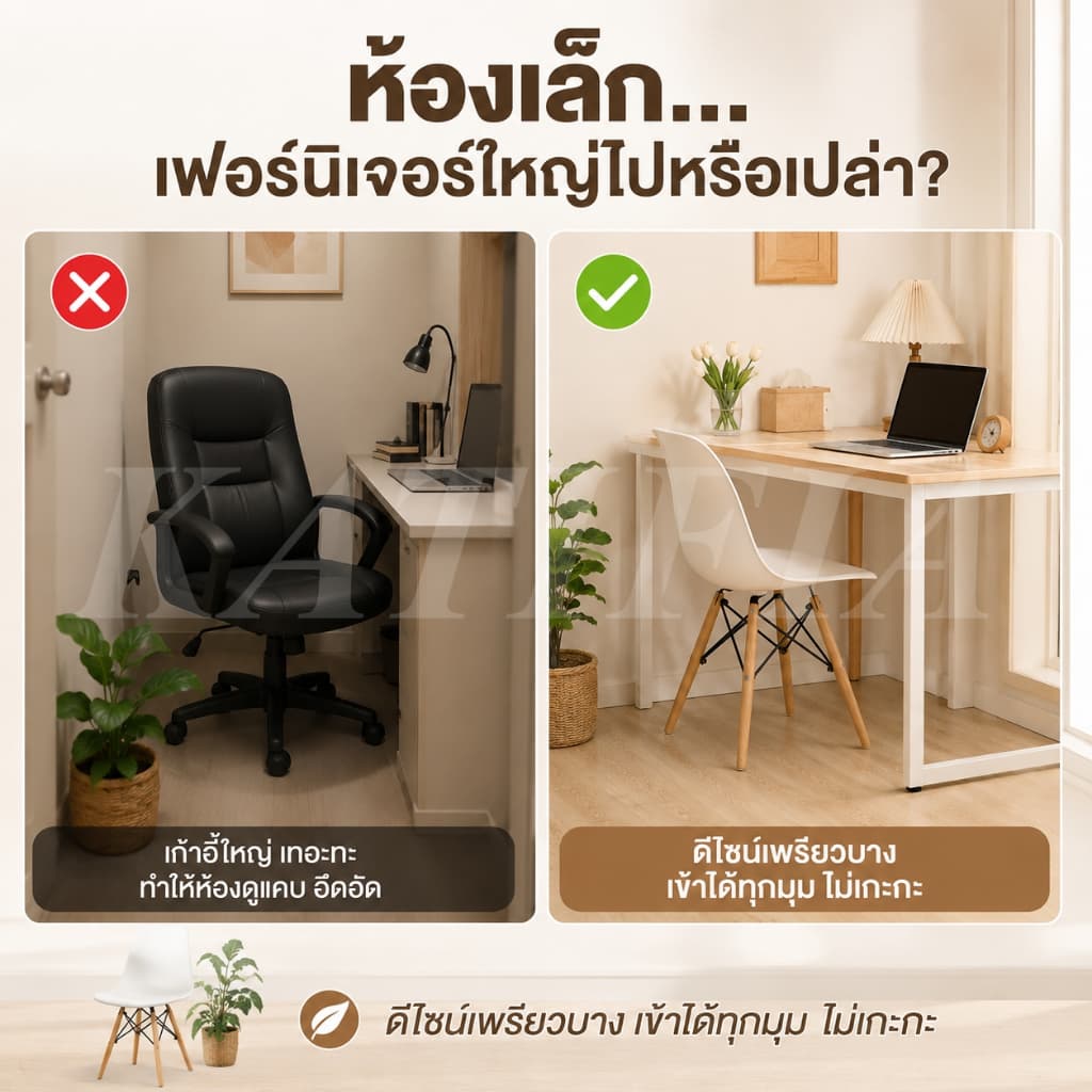 KATIFIA เก้าอี้ สไตล์โมเดิร์น ที่นั่งพลาสติก เก้าอี้ร้านกาแฟ diningchair และสวยงาม ดำ/ขาว/เทา รูปที่ 4