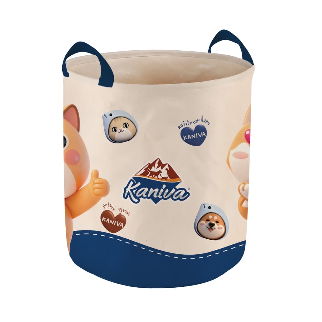 Kaniva Laundry Basket ตะกร้าผ้าคานิว่า รูปที่ 7