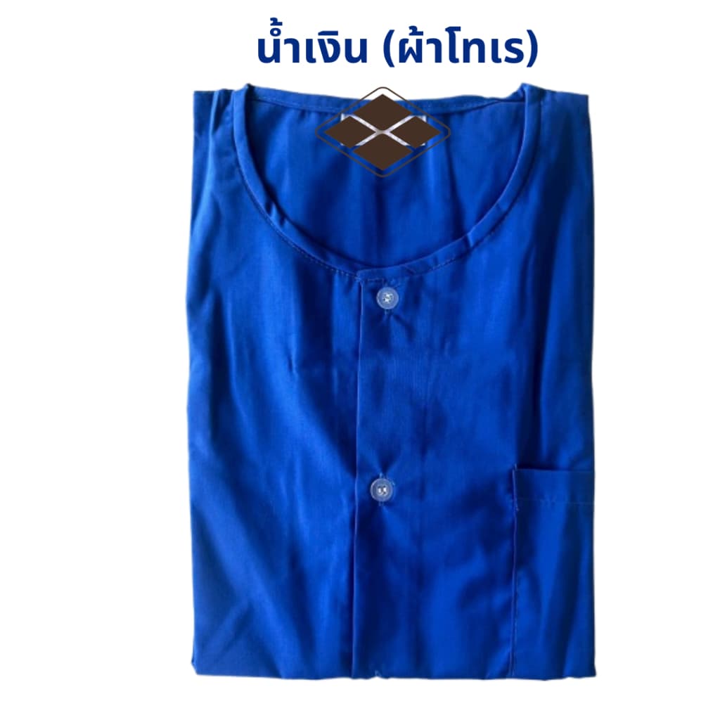 เสื้อกุยเฮง เสื้อคอกลมผ่าหน้า แขนสั้น กระเป๋าบน 1 ใบ กระเป๋าล่าง 2 ใบ รูปที่ 5