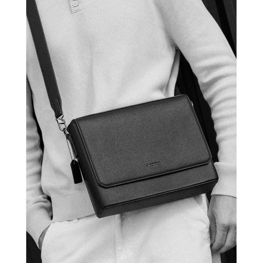AGENTLE - BOXCASE CITY | กระเป๋าแมสเซนเจอร์ทรงกล่องสี่เหลี่ยมผู้ชาย รูปที่ 3