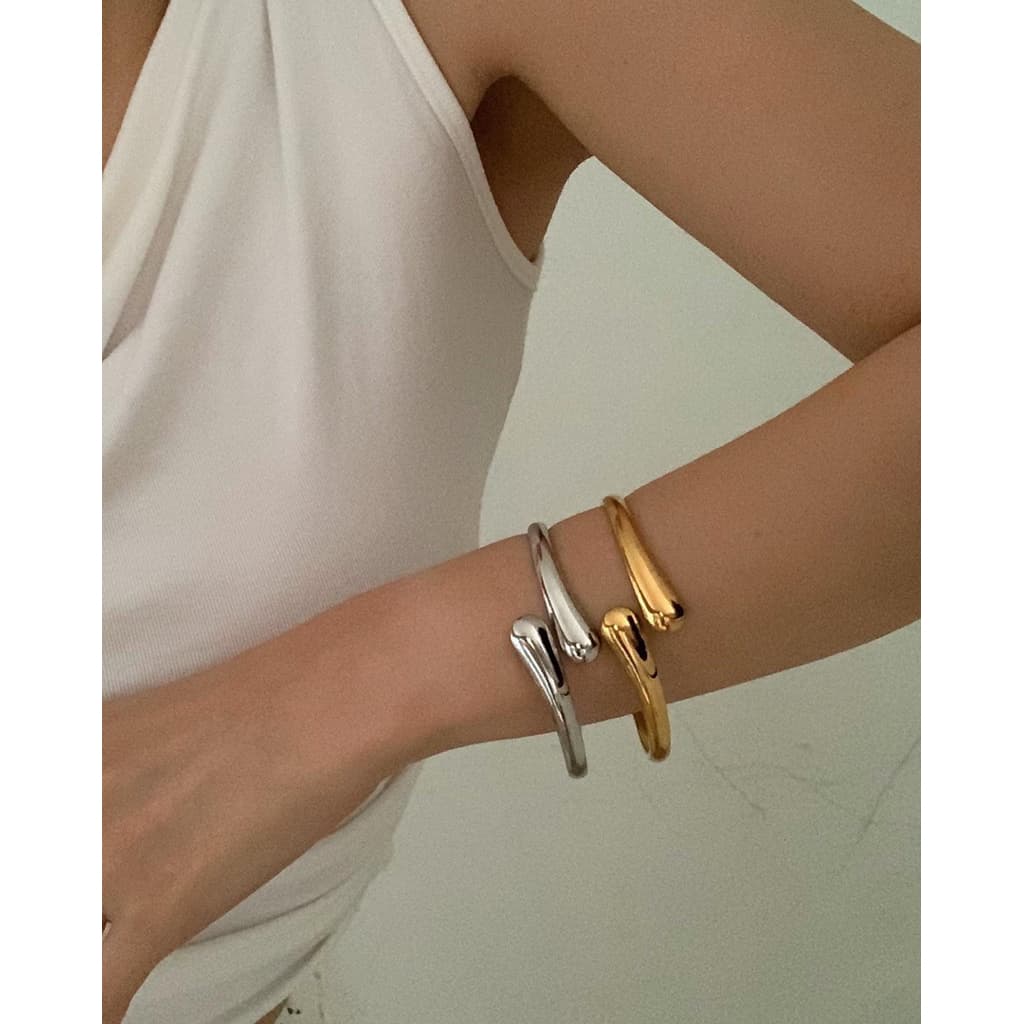 สเตนเลส waterproof, long lasting, nickel free กันน้ำ HER OBJECTIVE_HER DARLENE BRACELET รูปที่ 4