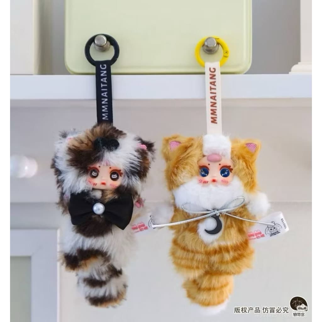MM Cat plush ใช้โค๊ดแฟชั่นลด20-30%กล่องสุ่มพวงกุญแจแฟชั่น รูปที่ 5