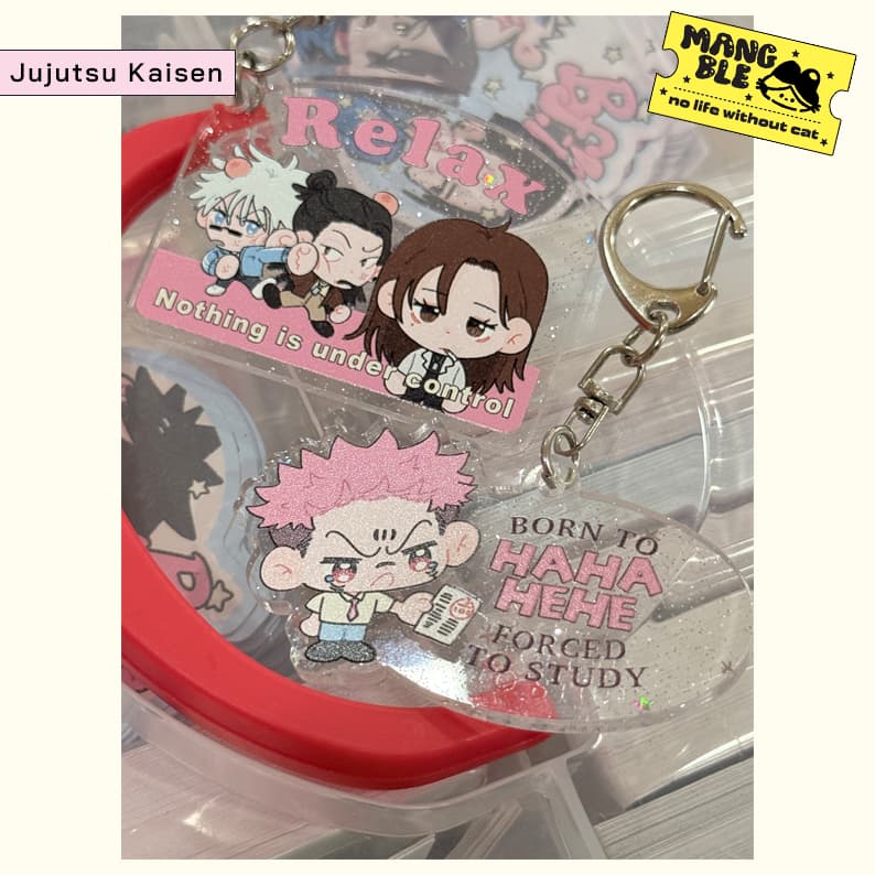 NEW! JJK : Good looking teacher / Sticker and Keyring รูปที่ 6